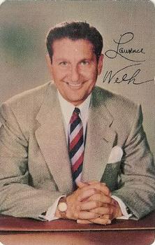 1952 Mother's Cookies Television and Radio Stars #52 Lawrence Welk Front