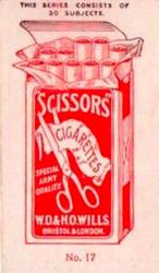 1916 Scissors Actresses (Orange Surround) #17 Zoe Gordon Back
