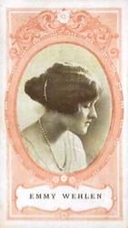 1916 Scissors Actresses (Orange Surround) #24 Emmy Wehlen Front