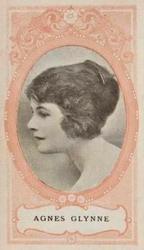 1916 Scissors Actresses (Orange Surround) #25 Agnes Glynne Front