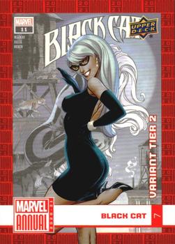 2020-21 Upper Deck Marvel Annual - Base Variant Cover Set #7 Black Cat Front