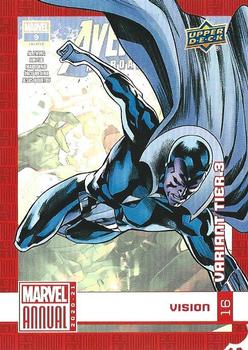 2020-21 Upper Deck Marvel Annual - Base Variant Cover Set #16 Vision Front