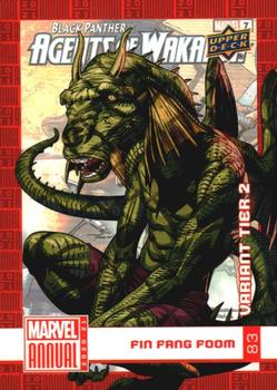 2020-21 Upper Deck Marvel Annual - Base Variant Cover Set #83 Fin Fang Foom Front