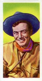 1957 Jaycee Tipped Cigarettes Western Stars #22 John Payne Front