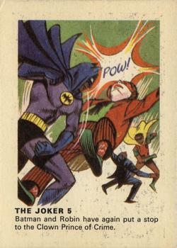 1966 Weeties / Rice Krinkles Batman #NNO The Joker 5 Front