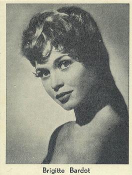 1960 Val Gum VTG Movie Photo Cards #NNO Brigitte Bardot Front