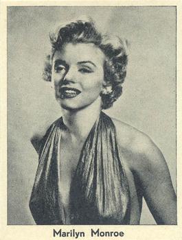 1960 Val Gum VTG Movie Photo Cards #NNO Marilyn Monroe Front