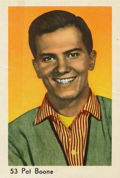 1950-60 Maple Leaf Gum Film Stars Amsterdam #53 Pat Boone Front