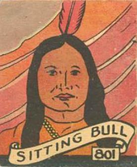 1930 Western Series (R131) #801 Sitting Bull Front