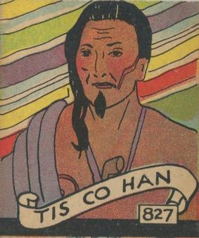 1930 Western Series (R131) #827 Tis CO Han Front