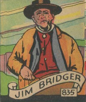 1930 Western Series (R131) #835 Jim Bridger Front