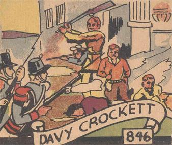1930 Western Series (R131) #846 Davy Crockett Front