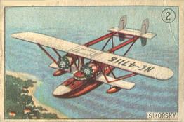 1930 William Paterson Aviation Series (V88) #2 Sikorsky Amphibian Front
