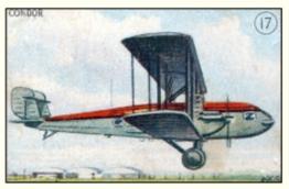 1930 William Paterson Aviation Series (V88) #17 Curtiss Condor Front