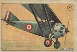 1930 William Paterson Aviation Series (V88) #34 Koolhoven F.K.31 Front
