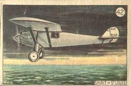 1930 William Paterson Aviation Series (V88) #42 The Spirit of St. Louis Front