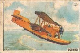 1930 William Paterson Aviation Series (V88) #45 Loening Amphibian Front