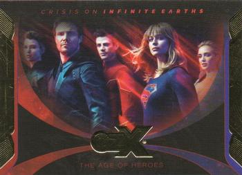 2022 Cryptozoic CZX Crisis on Infinite Earths #1 The Age of Heroes Front