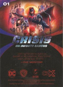 2022 Cryptozoic CZX Crisis on Infinite Earths #1 The Age of Heroes Back