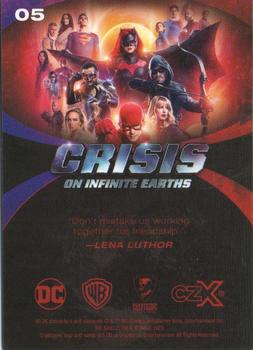 2022 Cryptozoic CZX Crisis on Infinite Earths #5 Recruiting Lena Luthor Back