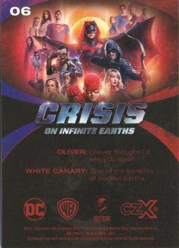 2022 Cryptozoic CZX Crisis on Infinite Earths #6 Another Earth Back