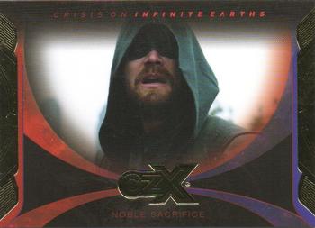 2022 Cryptozoic CZX Crisis on Infinite Earths #7 Noble Sacrifice Front