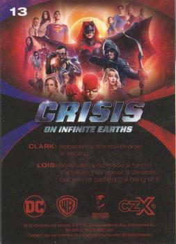 2022 Cryptozoic CZX Crisis on Infinite Earths #13 Smallville, Earth-167 Back