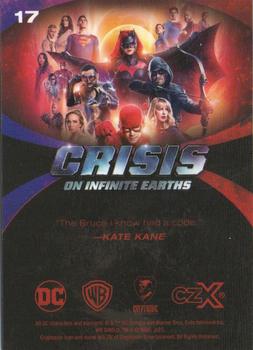 2022 Cryptozoic CZX Crisis on Infinite Earths #17 A Dark Reality Back