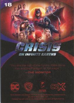 2022 Cryptozoic CZX Crisis on Infinite Earths #18 The Paragon of Courage Back
