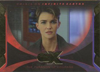 2022 Cryptozoic CZX Crisis on Infinite Earths #18 The Paragon of Courage Front