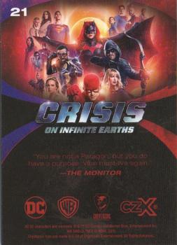 2022 Cryptozoic CZX Crisis on Infinite Earths #21 Vibe Returns Back