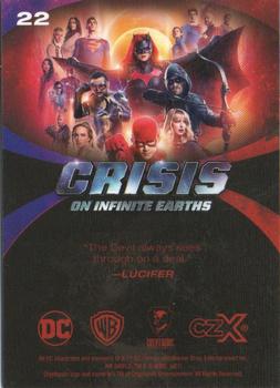 2022 Cryptozoic CZX Crisis on Infinite Earths #22 Deal with the Devil Back