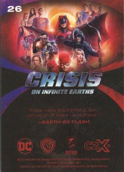 2022 Cryptozoic CZX Crisis on Infinite Earths #26 “It’s Time for Flash to Vanish” Back