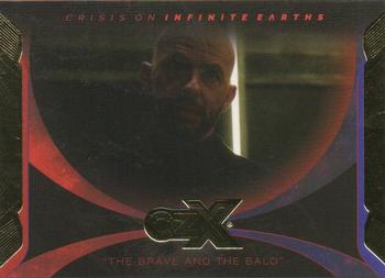 2022 Cryptozoic CZX Crisis on Infinite Earths #34 “The Brave and the Bald” Front