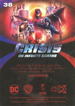 2022 Cryptozoic CZX Crisis on Infinite Earths #38 Resetting the Universe Back