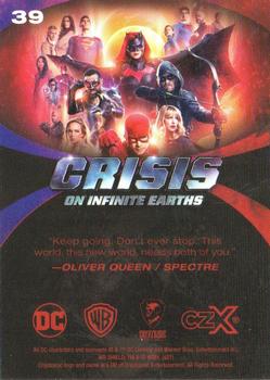 2022 Cryptozoic CZX Crisis on Infinite Earths #39 An End and a Beginning Back