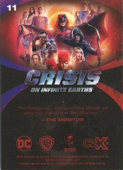 2022 Cryptozoic CZX Crisis on Infinite Earths - Silver #11 Uniting the Paragons Back
