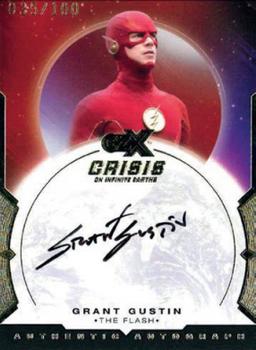 2022 Cryptozoic CZX Crisis on Infinite Earths - Autographs #GG-F Grant Gustin Front