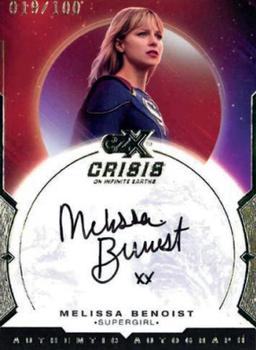 2022 Cryptozoic CZX Crisis on Infinite Earths - Autographs #MB-S Melissa Benoist Front