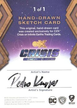 2022 Cryptozoic CZX Crisis on Infinite Earths - Sketch Cards #NNO Pedro Karps Back