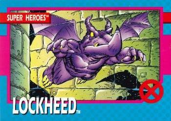 1992 Impel The Uncanny X-Men - Nelsonic #10 Lockheed Front