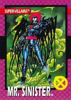 1992 Impel The Uncanny X-Men - Nelsonic #42 Mr. Sinister Front