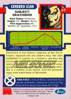 1992 Impel The Uncanny X-Men - Nelsonic #69 Deathbird Back