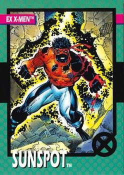 1992 Impel The Uncanny X-Men - Nelsonic #81 Sunspot Front