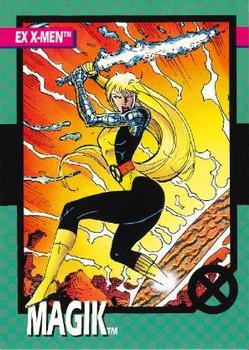 1992 Impel The Uncanny X-Men - Nelsonic #84 Magik Front