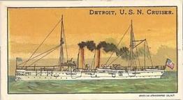 1910 Nation’s Pride Caramel Warships (E4) #NNO Detroit, U.S.N. Cruiser Front
