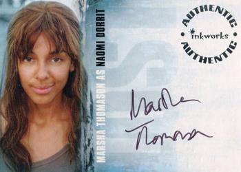 2007 Inkworks Lost Season 3 - Autographs #A-29 Marsha Thomason Front