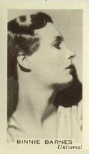 1936 Facchino's Cinema Stars #3 Binnie Barnes Front