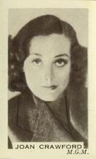 1936 Facchino's Cinema Stars #12 Joan Crawford Front