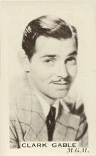 1936 Facchino's Cinema Stars #19 Clark Gable Front